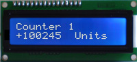 16x2 MODBUS Master LCD